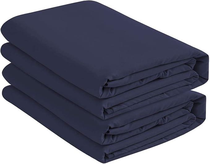 Microfiber 2-Pack 1800 Ultra Soft and Comfy Fitted Bottom Bed Sheets by DestinyCrescentBedding