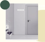 36 Pack Leifide Name Plates for Doors, 2 x 8 Inches Aluminum Office Name Plate Holder for Wall, Meeting Room, Office, Business Department, Desk, Warning Area