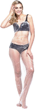 ZMDREAM Disposable Plastic Body Wraps Unisex PE Sauna Bath Suit by ZMDREAM