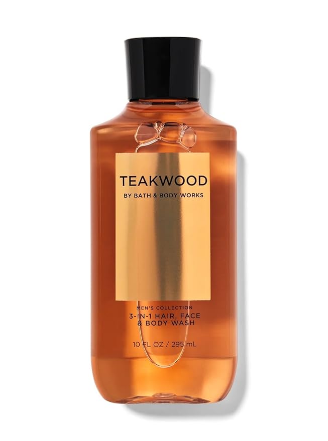 Bath and Body Works, Signature Collection Teakwood 2-in-1 Hair + Body Wash - Image 3