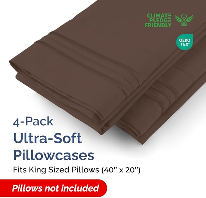 King Pillow Cases Set of 4 - Image 2
