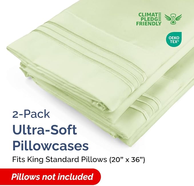 King Standard Pillow Cases Set of 2 - Image 2
