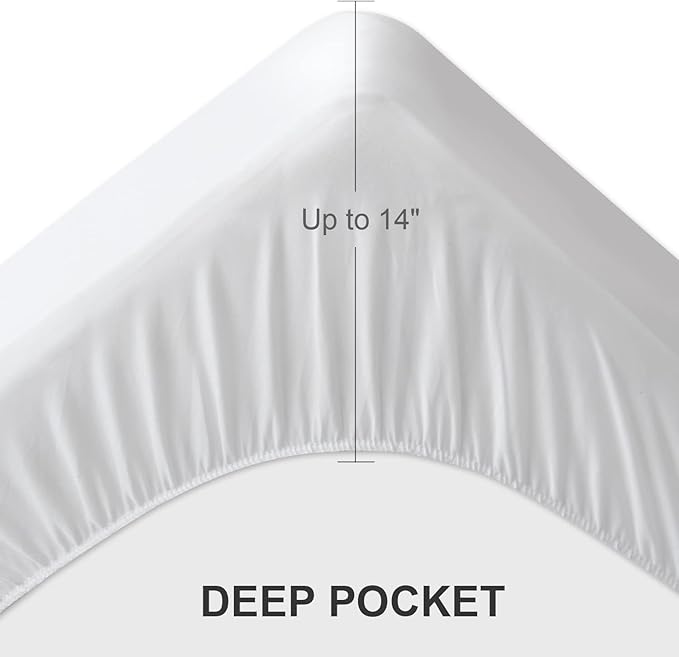 Queen Mattress Pad, Queen Mattress Protector Waterproof Quilted, Mattresses - Image 7