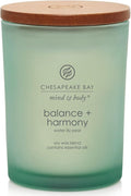 Chesapeake Bay Balance + Harmony Scented Candle Water Lily Pear Fragrance 50 by ChesapeakeBayFragrance