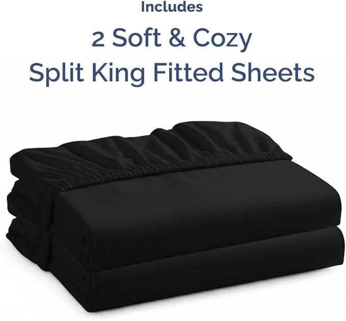 Split King Fitted Bed Sheet - Image 4