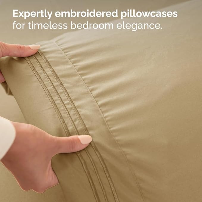 King Size 4 Piece Sheet Set - Image 6