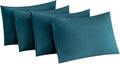 MINIPANDA Blue-Green Pillow Cases Set of 4 Queen Size by Unknown