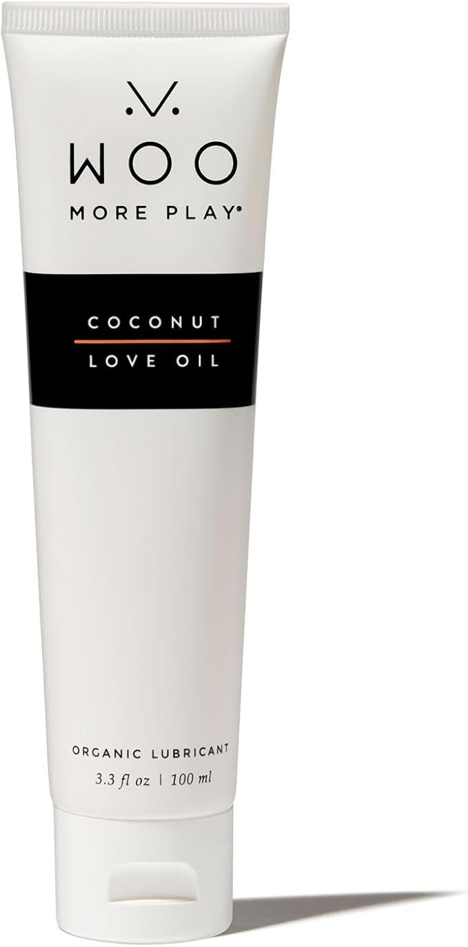 Woo More Play Coconut Love Oil | Organic Coconut Oil Personal Lubricant by WooMorePlay