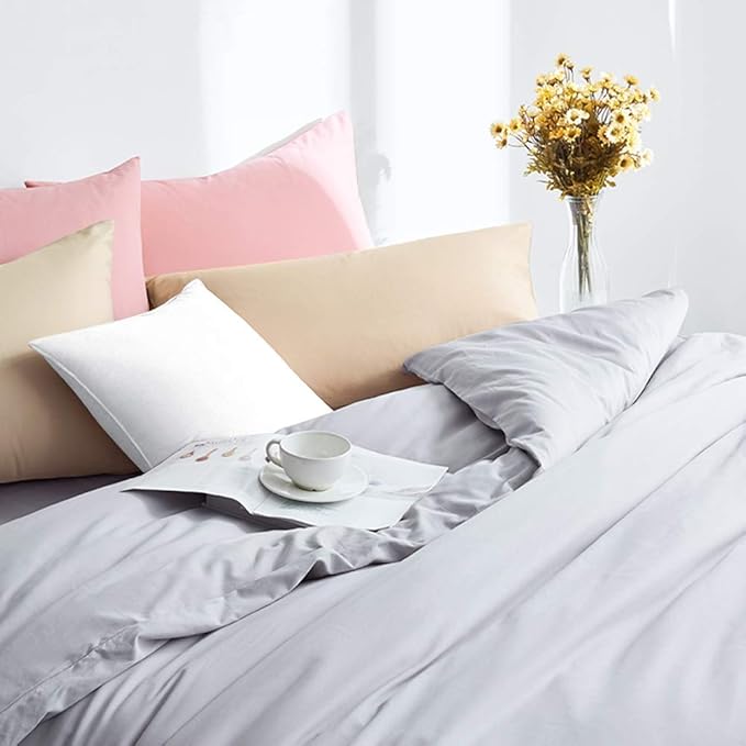 FLXXIE Pillow Cases Queen, Soft Microfiber Pillow Covers - Image 4