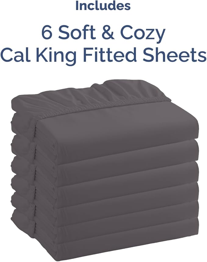 Cal King Size Fitted Bed Sheet - Image 4