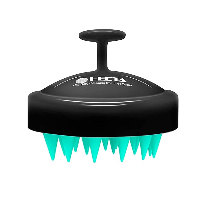 HEETA Scalp Massager Hair Growth, Soft Silicone Scalp Scrubber Shampoo Brush by HEETA