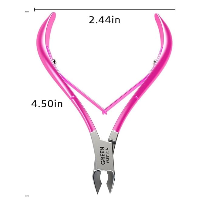 Professional Cuticle Trimmer Nail Cuticle Cutter Stainless Steel Cuticle Nippers - Image 2