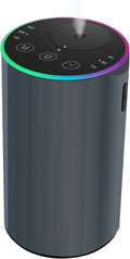 Waterless Essential Oil Diffuser, 7 Colors LED Light, Battery Powered Mini by konchile