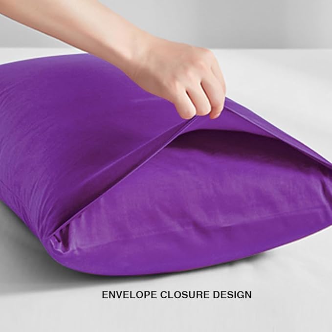 FLXXIE Pillow Cases Standard Size, Soft Microfiber Pillow Covers - Image 3