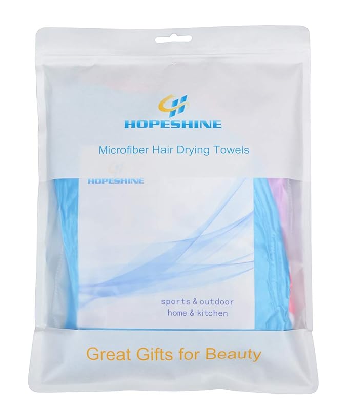 HOPESHINE Hair Towel Twist Women's Soft Shower Towels - Image 2