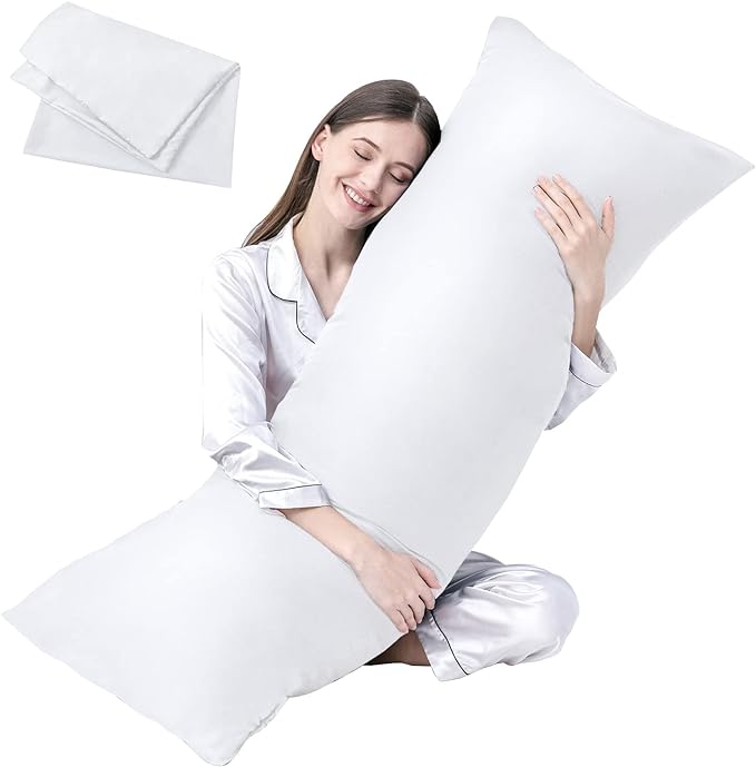 DOWNCOOL Luxury Full Body Pillow Insert by DOWNCOOL