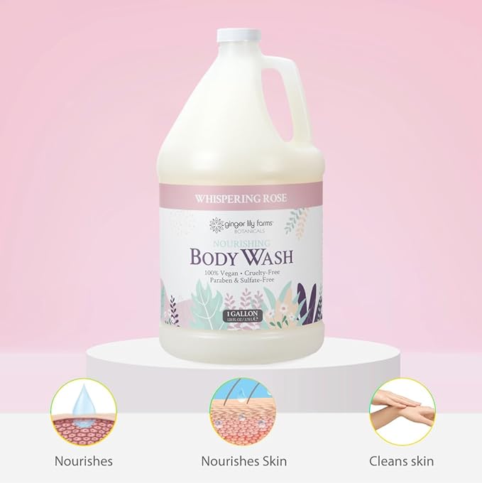 Ginger Lily Farms Botanicals Nourishing Body Wash, 100% Vegan & Cruelty-Free - Image 6