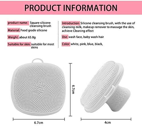 Face Scrubber 2Pack Silicone Face Scrubber - Image 3