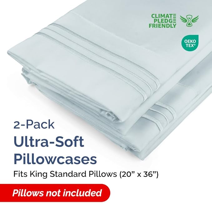 King Standard Pillow Cases Set of 2 - Image 2