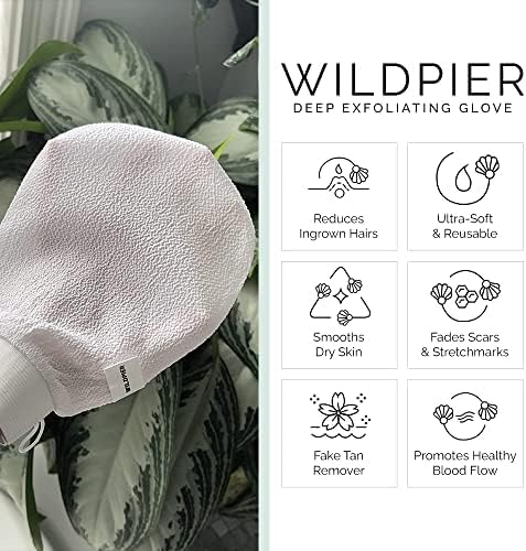 Wildpier Plus+ Exfoliating Glove Mitt Body Scrub - Image 2