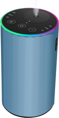 Waterless Essential Oil Diffuser, 7 Colors LED Light, Battery Powered Mini by konchile