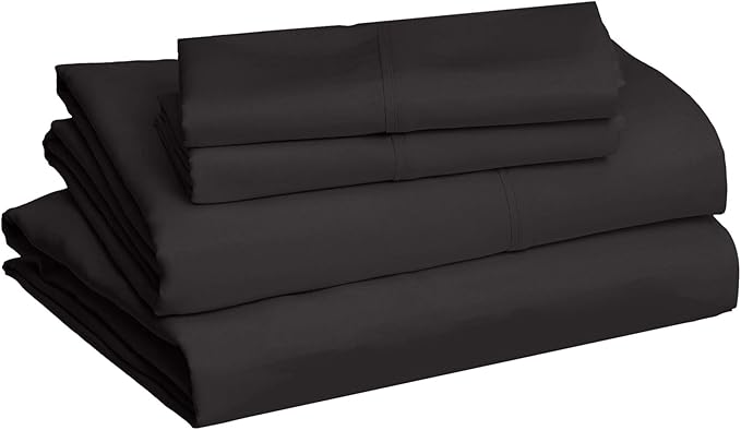 Amazon Basics Lightweight Super Soft Easy Care Breathable Microfiber 4 Piece - Image 2