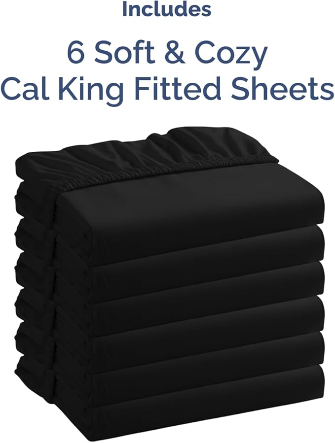 Cal King Size Fitted Bed Sheet - Image 4