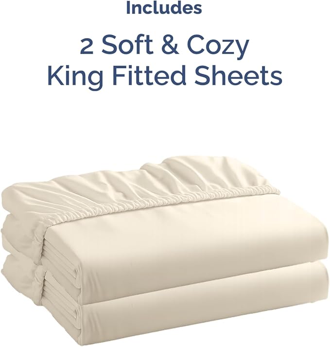 King Size Fitted Bed Sheet - Image 4