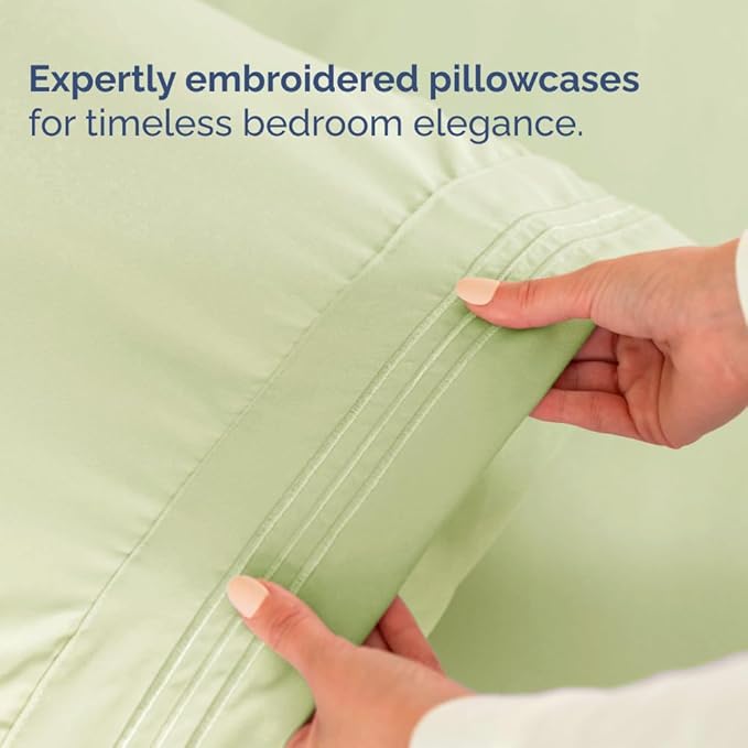 Flex Top Split Head King 4 Piece Sheet Set - Image 7