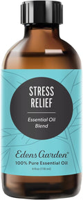 Edens Garden Stress Relief Essential Oil Blend 100% Pure & Natural Best Recipe by EdensGarden