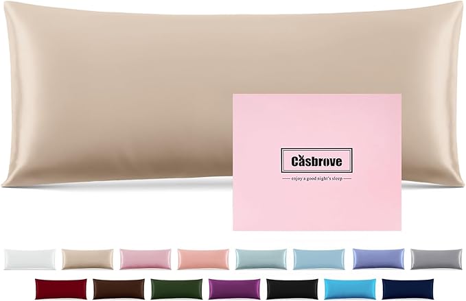 Silk Body Pillow Cover Pillow Pillowcase by Casbrove