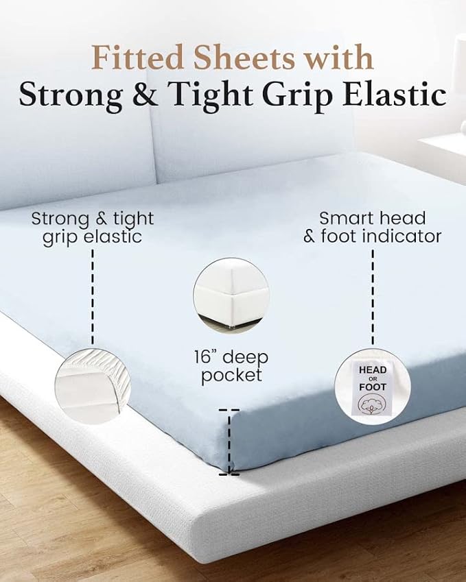 Good Sleep Bedding King Deep Pocket 16 Inch - Image 4