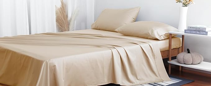 Flat Sheet Only 2 Pack, Full Size 400 Thread Count 100% Egyptian Cotton Flat - Image 7