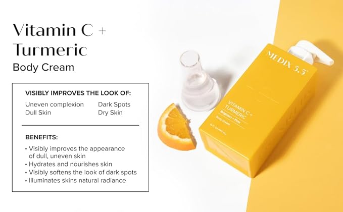 Medix 5.5 Vitamin C Cream Body Lotion & Face Moisturizer | Anti Aging Vitamin C - Image 6