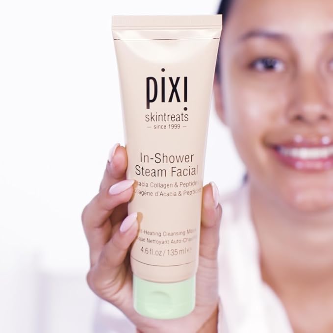 Pixi In-Shower Steam Facial | Gel-to Oil Cleanser - Image 6