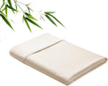 Bamboo Viscose Flat Sheets Only, 400 Thread Count Sateen Weave TwinXL Size Flat by ZaizaiHome