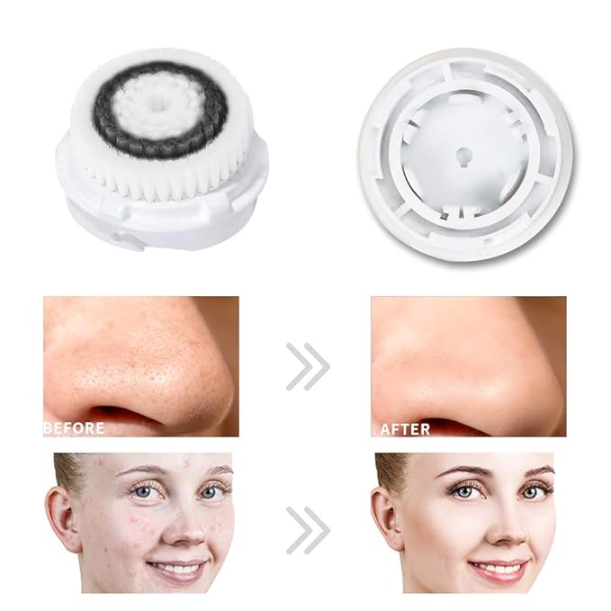 Facial Cleansing Brush Head Replacements Compatible - Image 6