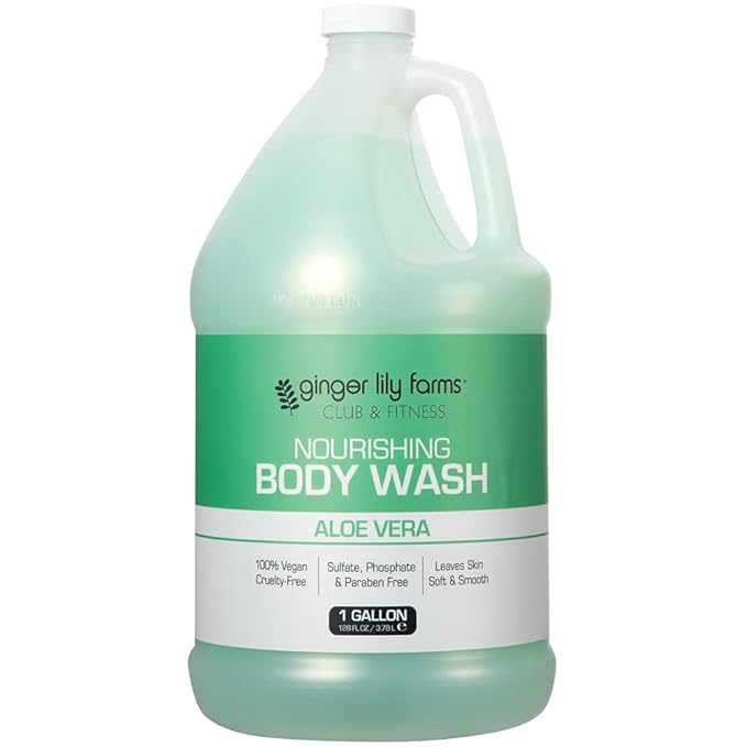 Ginger Lily Farms Club & Fitness Nourishing Body Wash, 100% Vegan & Cruelty-Free - Image 2