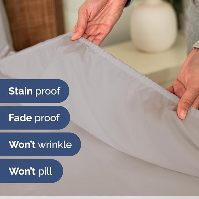 Bulk Case Pack of 20 Fitted Sheets - Image 8