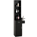 mefeir Salon Station, Barber Hair Stylist Storage Cabinet by mefeir