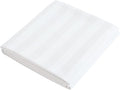 Flat Sheet Only Cal King Size, 400 TC 100% Egyptian Cotton Flat Sheet Striped by ShunjieHome