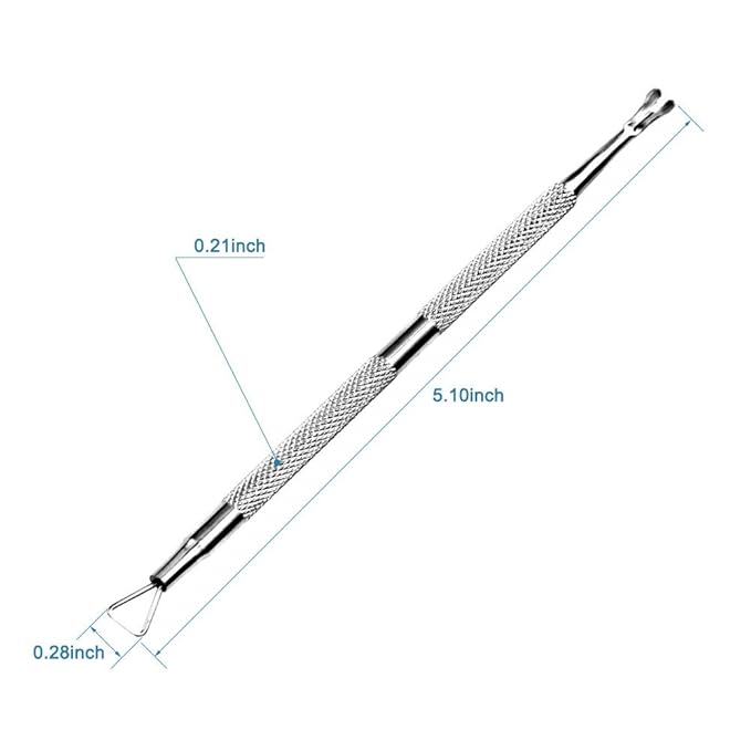 Professional Cuticle Pusher and Cutter, Cuticle Trimmer & Cuticle Remover - Image 5