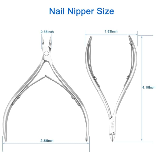 Professional Cuticle Nippers Kit, Cuticle Trimmer - Image 9