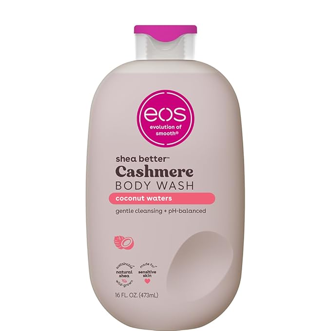 eos Cashmere Body Wash – Coconut Waters, Moisturizing Body Wash, Creamy Gel by eosproducts