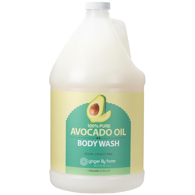 Ginger Lily Farms Botanicals 100% Pure Avocado Oil Body Wash by GingerLilyFarms