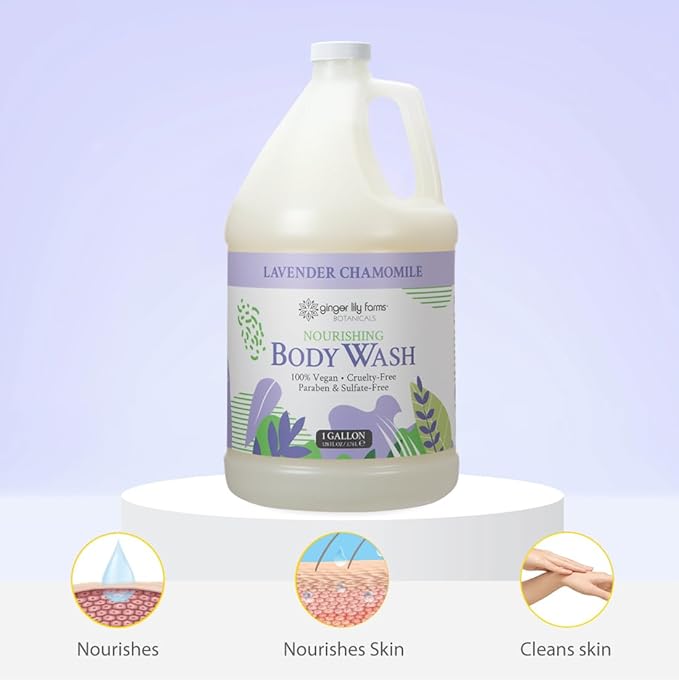 Ginger Lily Farms Botanicals Nourishing Body Wash, 100% Vegan & Cruelty-Free - Image 6