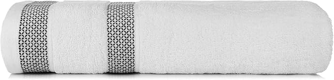 CASA COPENHAGEN Solitaire 6Pcs 100% Egyptian Cotton Large Designer Towels Gift - Image 3