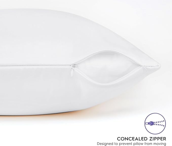 Silk Pillowcase for Hair and Skin, Soft Breathable Smooth Cooling Mulberry Silk - Image 3