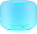 URPOWER Upgraded 500ML Essential Oil Diffuser Humidifiers Ultrasonic by URPOWER