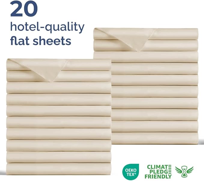 Cal King Size Flat Sheets - Image 2
